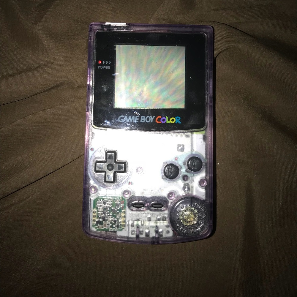 Gameboy Color Clear Atomic Purple